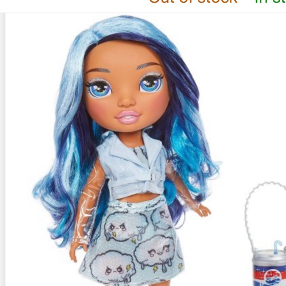 Poopsie Rainbow Surprise Doll the blue one